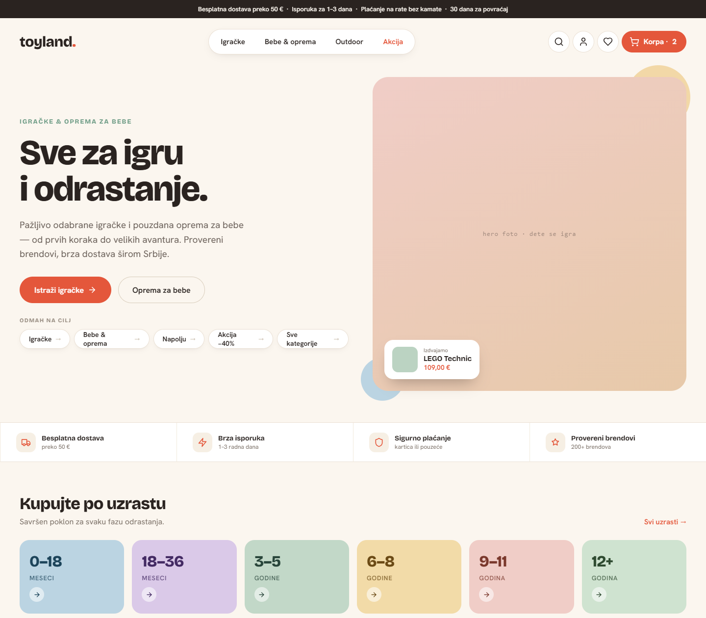 Toyland storefront design